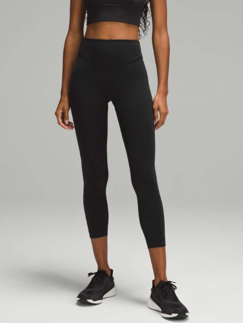 Lululemon Wunder Under SmoothCover High-Rise Tight 25” Black Size 8